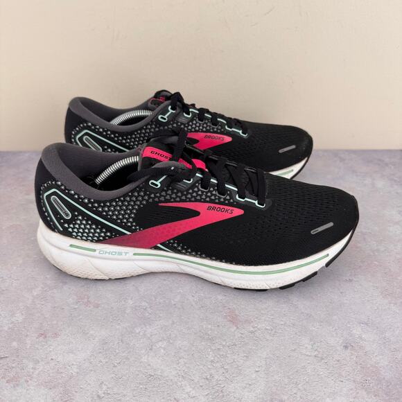 Brooks Women's Ghost 14 Neutral Running Shoes Sneakers Size 9.5 No Insoles READ - Picture 2 of 13